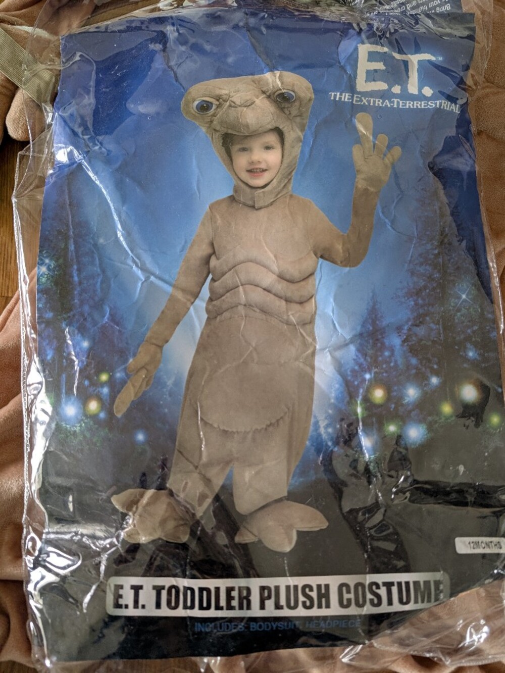 E.T. Toddler Plush Halloween Costume